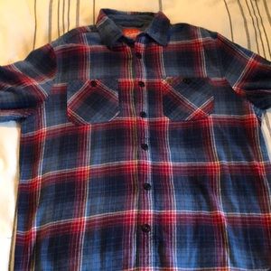 Men’s Large Coleman Plaid Button Up
